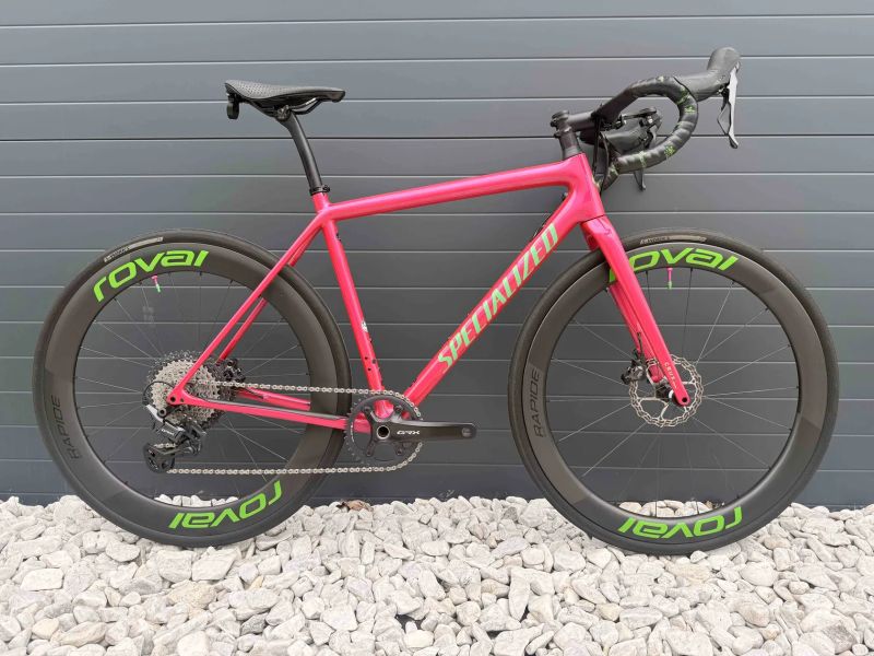Gravel kolo Specialized Crux Comp + Roval Rapide, Aerofly řídítka