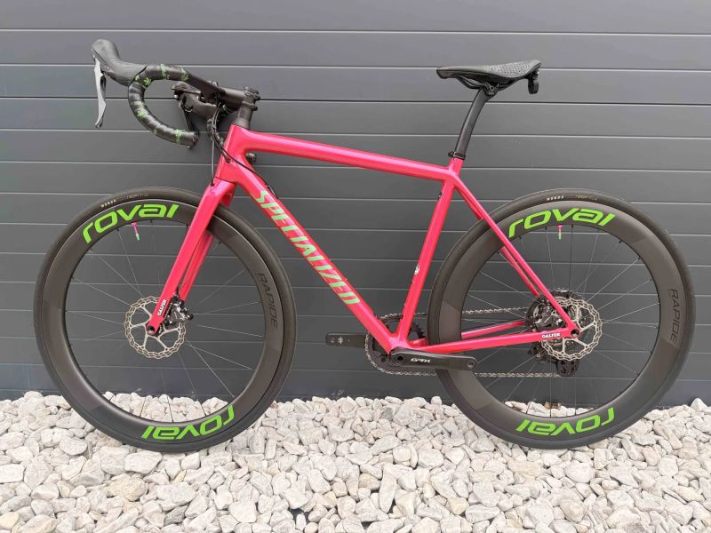 Gravel kolo Specialized Crux Comp + Roval Rapide, Aerofly řídítka