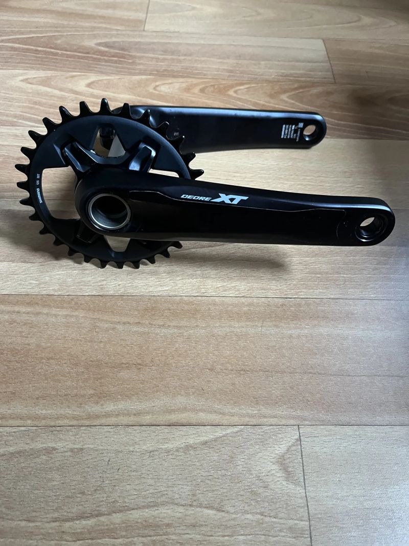 Kliky 1x12 Shimano Deore XT FC-M8100, včetně převodníku 30 zubů 