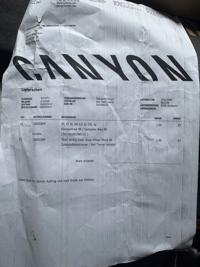 Canyon Inflite CF SL Disc