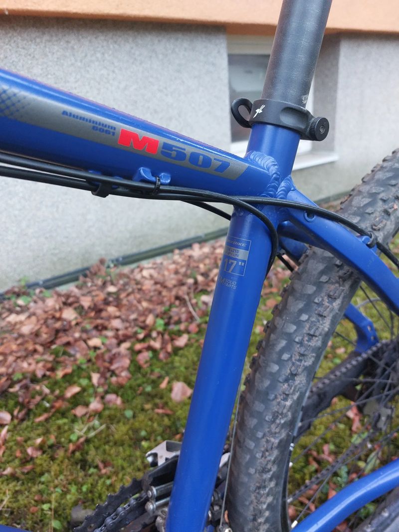 Maxbike 17", 27.5" -nový rám, 3x8 nebo 1x12