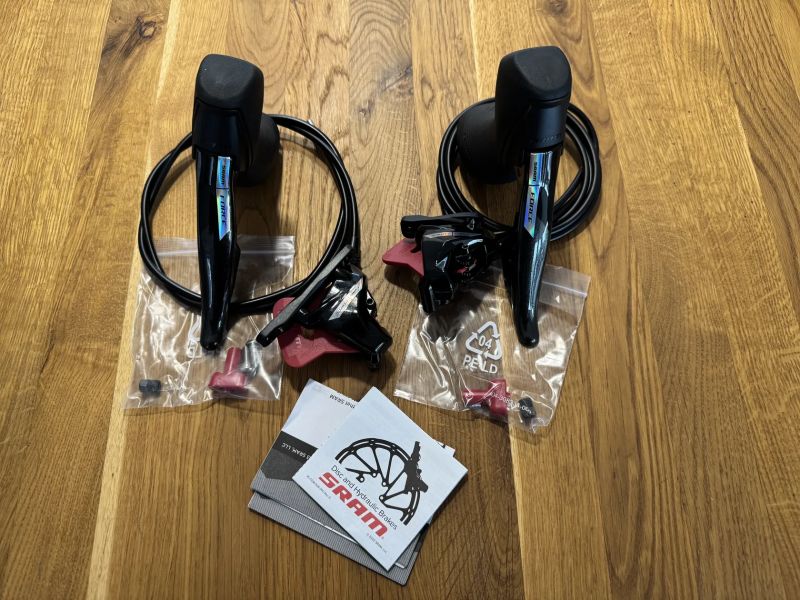 Sram Force D2 eTAP AXS páky+třmeny - nove