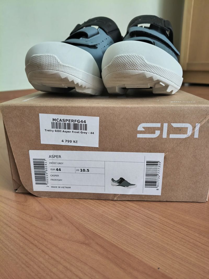 Sidi Asper, Frost grey/ Ice white veľ.44