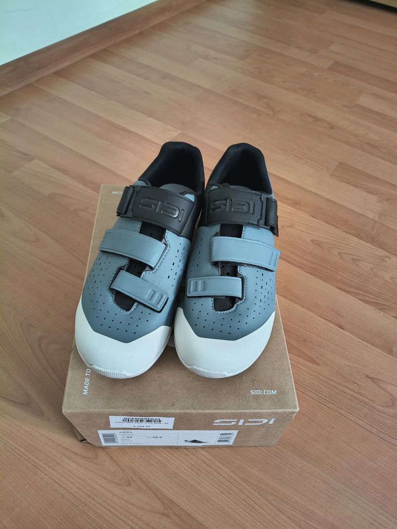 Sidi Asper, Frost grey/ Ice white veľ.44