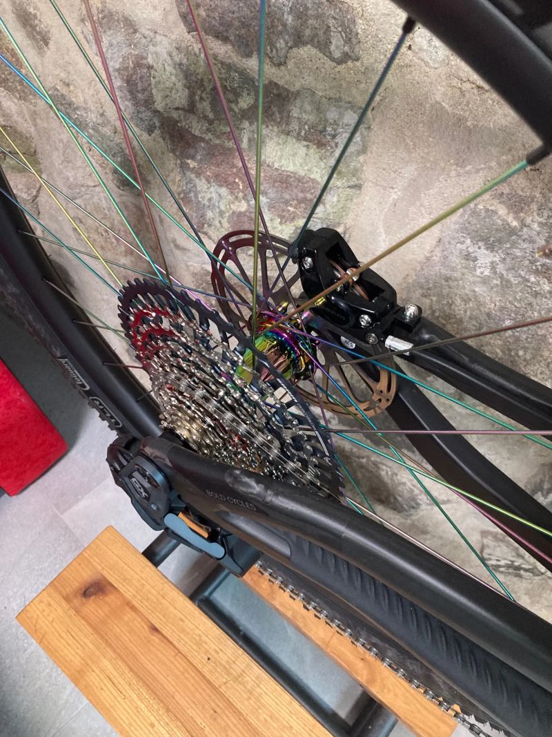 Bold Linkin - FOX, Sram T-type AXS, Karbon kola....