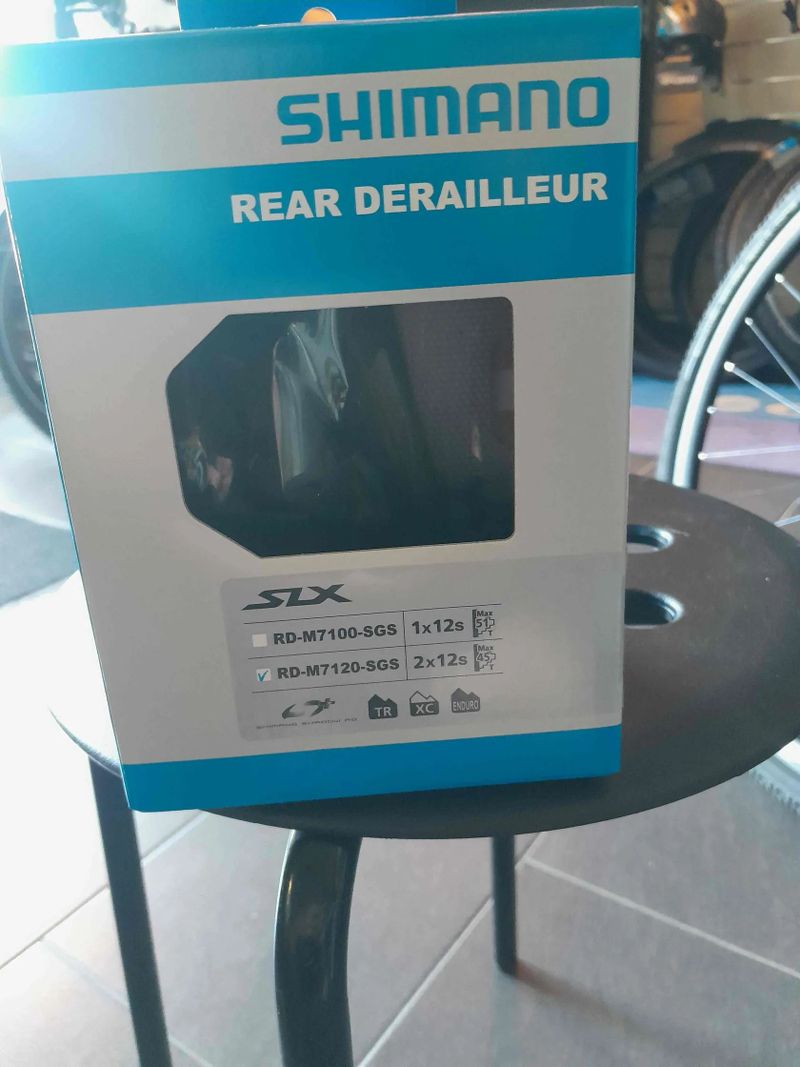 = Nová Shimano přehazovačka SLX RD-M7120 2x12sp =