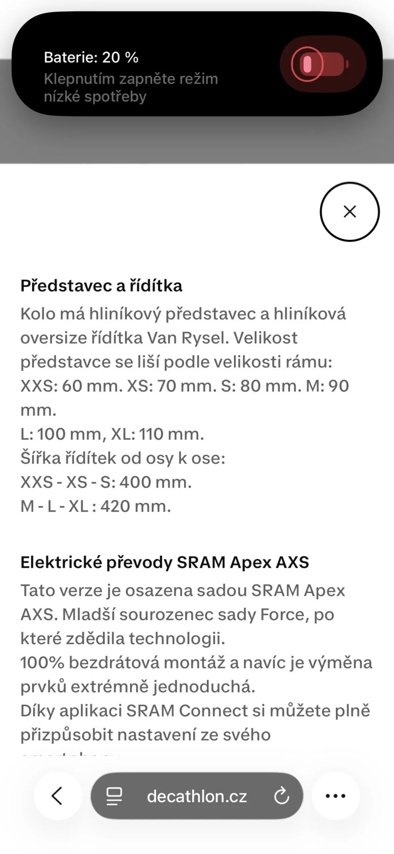 Van Rysel Silniční karbonové kolo NCR Allroad SRAM APEX AXS 1×12r
