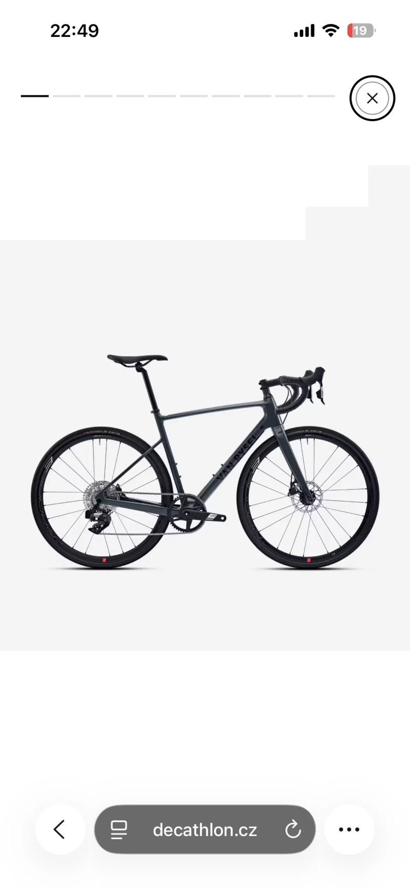 Van Rysel Silniční karbonové kolo NCR Allroad SRAM APEX AXS 1×12r