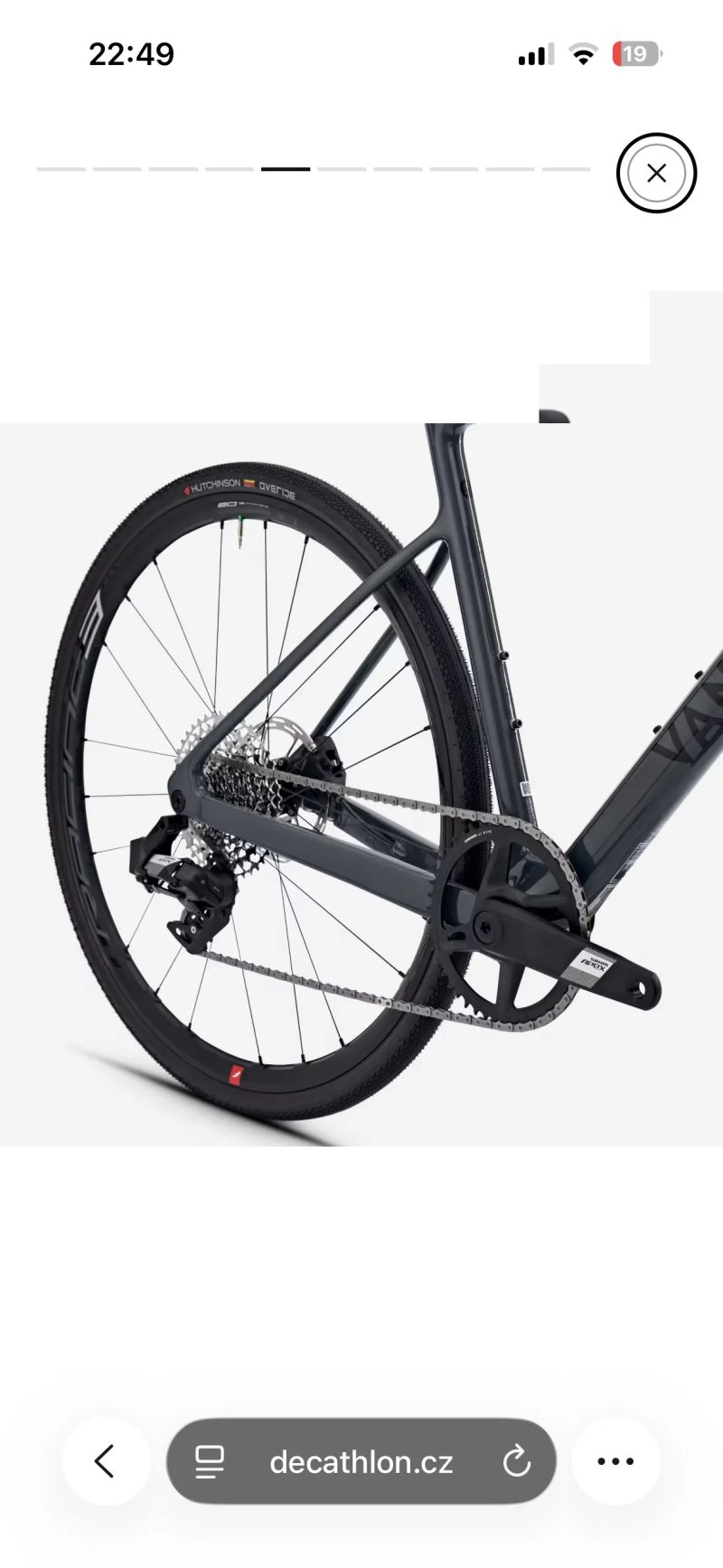 Van Rysel Silniční karbonové kolo NCR Allroad SRAM APEX AXS 1×12r