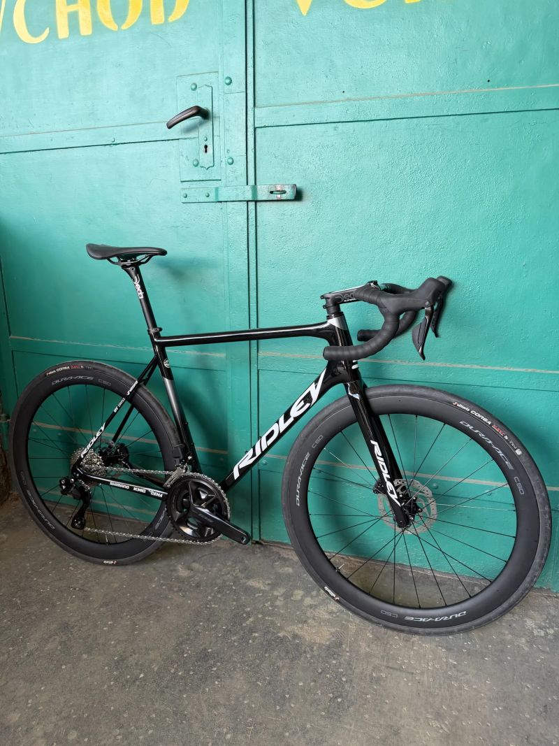 Ridley Helium SLX Disc M" - Dura Ace C50 vyplety 