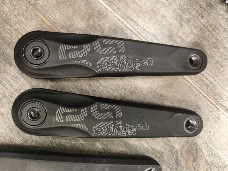 kliky EthirteenE13 E-Bike Bosch CX Gen4 165m a převodník Ethirteen eSpec Direct Mount