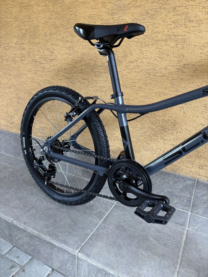 SCUD 20'' GRIPSHIFT 1x7 V-brake - šedá - nové