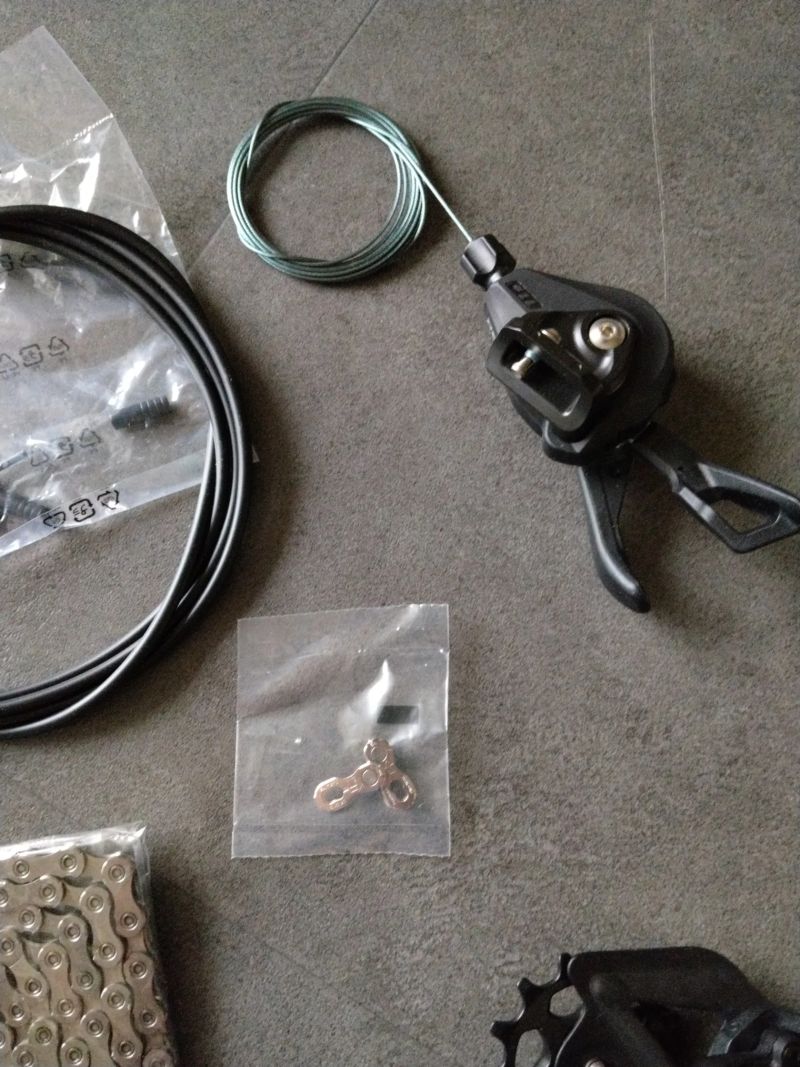 sada Shimano Deore 1x11 s prevodnikom + packeta ZDARMA