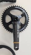 Kliky jednoplacky Gravel Sram Apex BB30 46z + Sram Apex 1 DUB wide 40z + FSA Gossamer 40z