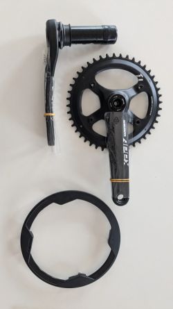 Kliky jednoplacky Gravel Sram Apex BB30 46z + Sram Apex 1 DUB wide 40z + FSA Gossamer 40z