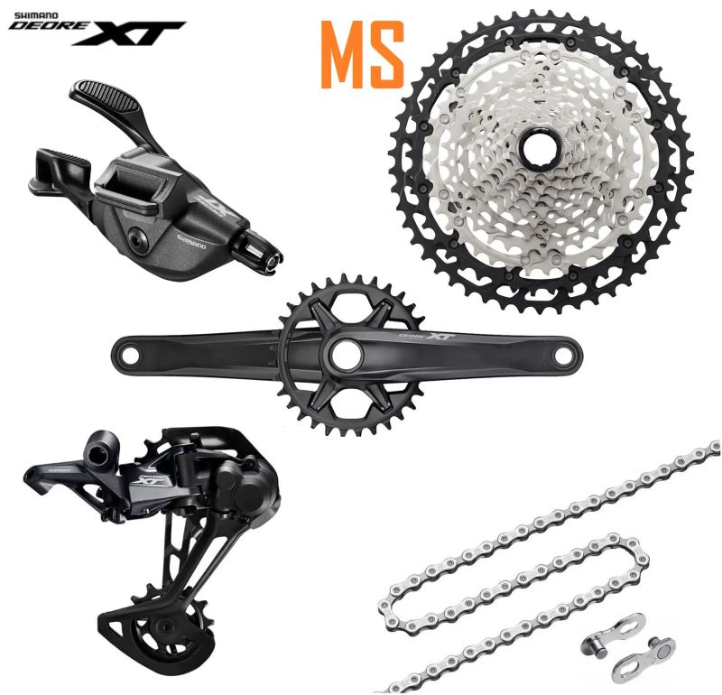 Shimano XT M8100 12sp - řazení na brzdu