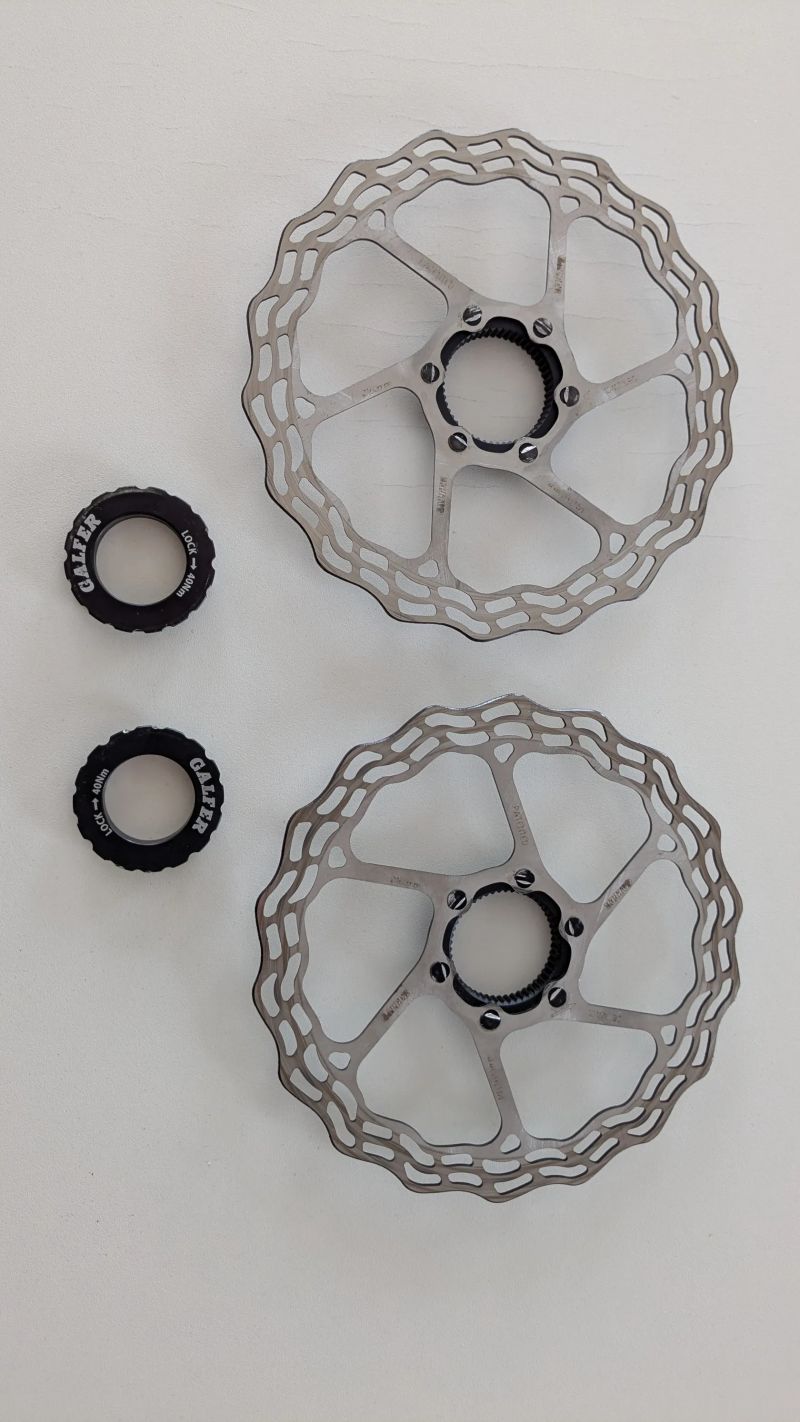 Brzdové kotouče Sram, Galfer, Avid
