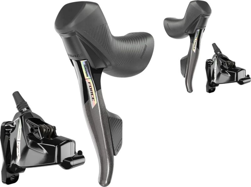 Sram Force AXS D2 páky + třmeny