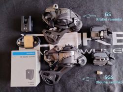 Shimano XT Di2 GS - upgrade kit
