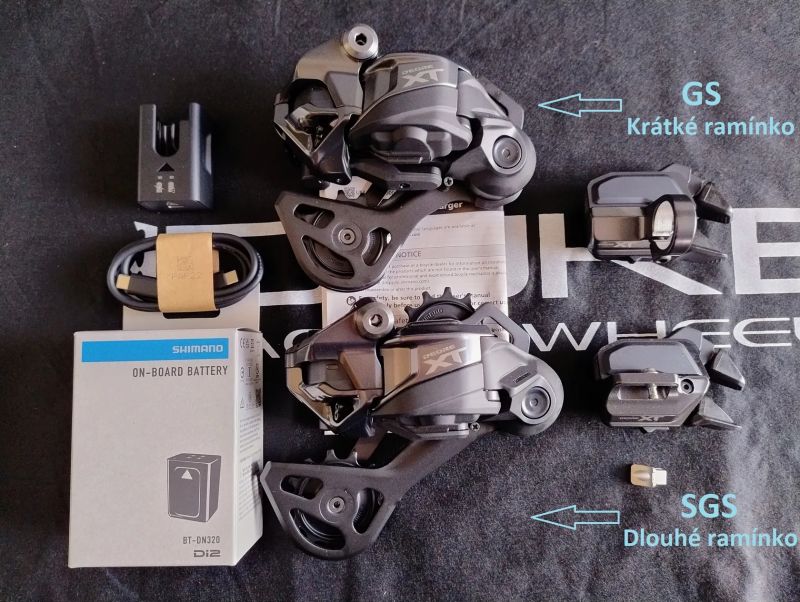 Shimano XT Di2 GS - upgrade kit