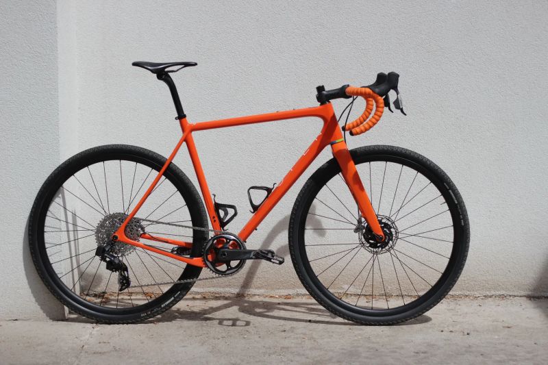 OPEN gravel bike testovací kolo - orange velikost L