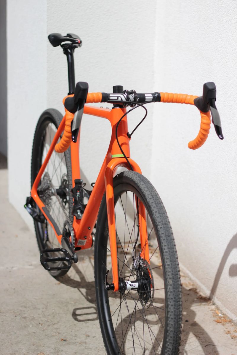 OPEN gravel bike testovací kolo - orange velikost L