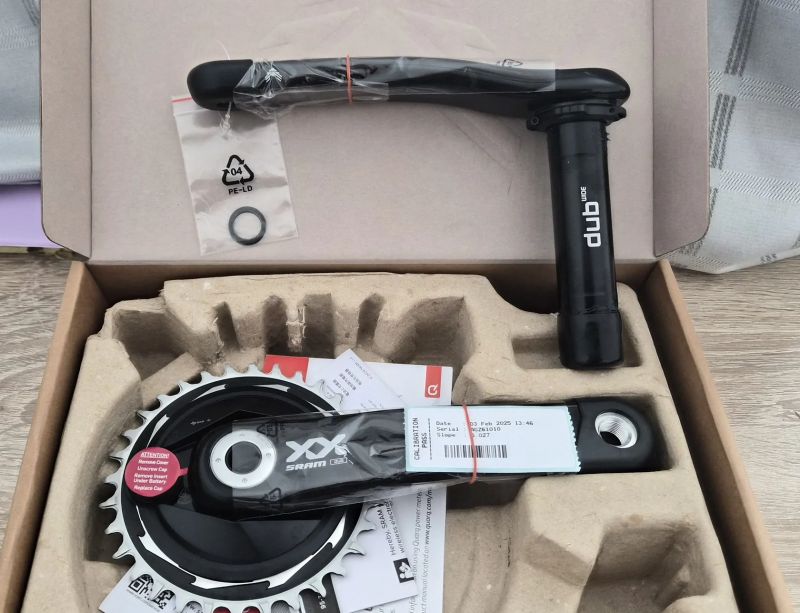MTB kliky s powermetrem Sram XX Eagle DUB T-Type Boost,12s