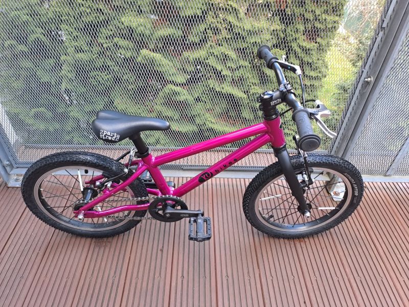 KUbikes 16L / růžová