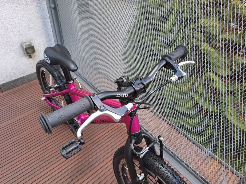 KUbikes 16L / růžová