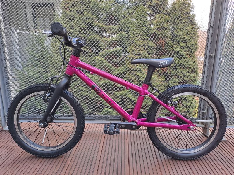 KUbikes 16L / růžová