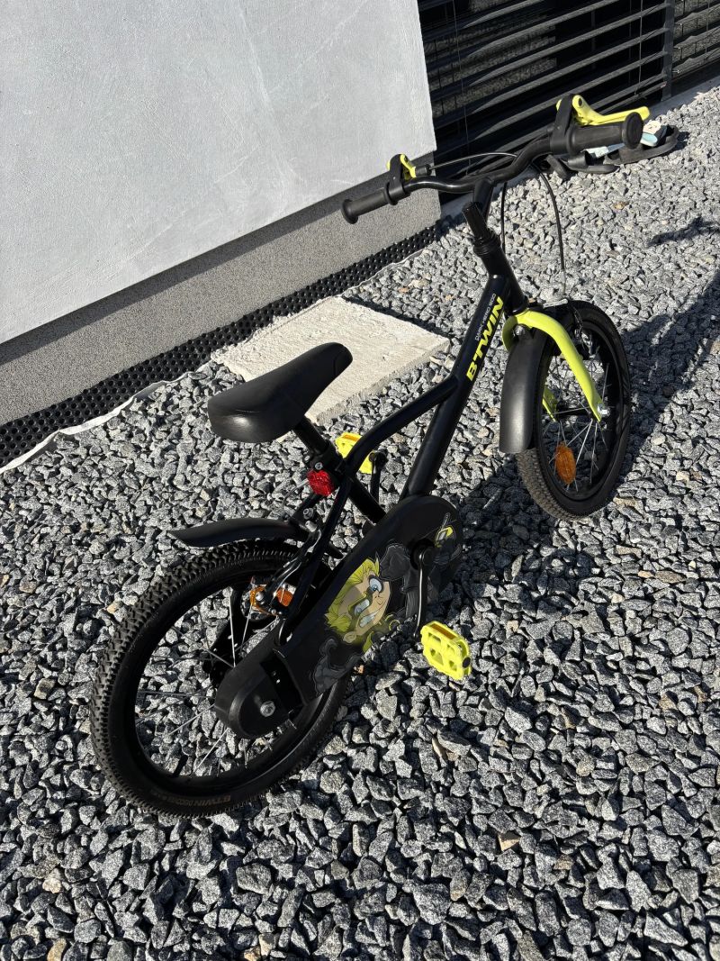Btwin Dětské kolo 16” 500 dark hero