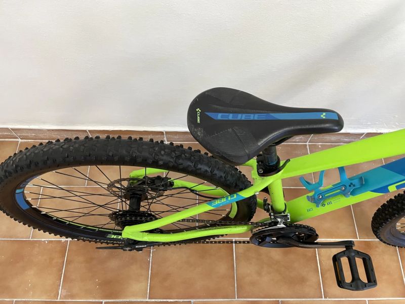 26" juniorské horské kolo Cube Acid Race 260 Disc rám XS 13" po servise u Koblížka