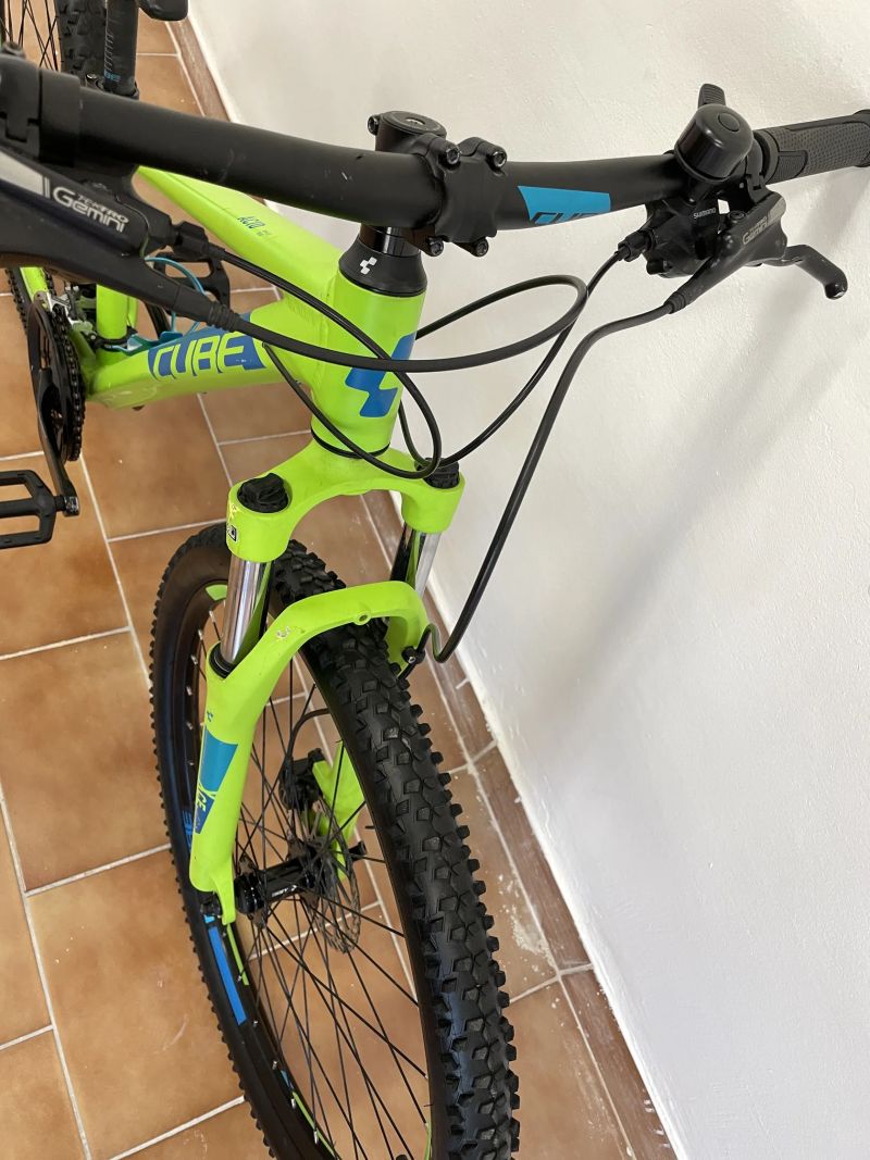 26" juniorské horské kolo Cube Acid Race 260 Disc rám XS 13" po servise u Koblížka
