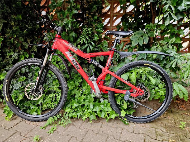 celoodpružené kolo KTM comp fr 990 