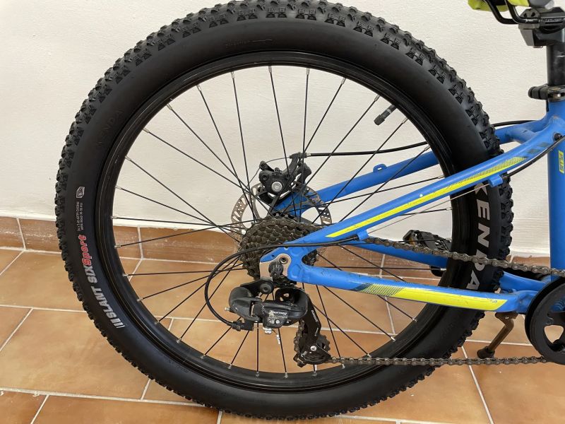 24" dětské horské kolo Scott Scale Plus po servise 