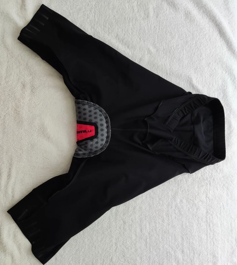 CASTELLI ESPRESSO Cyklistické kalhoty krátké bez laclu - černé