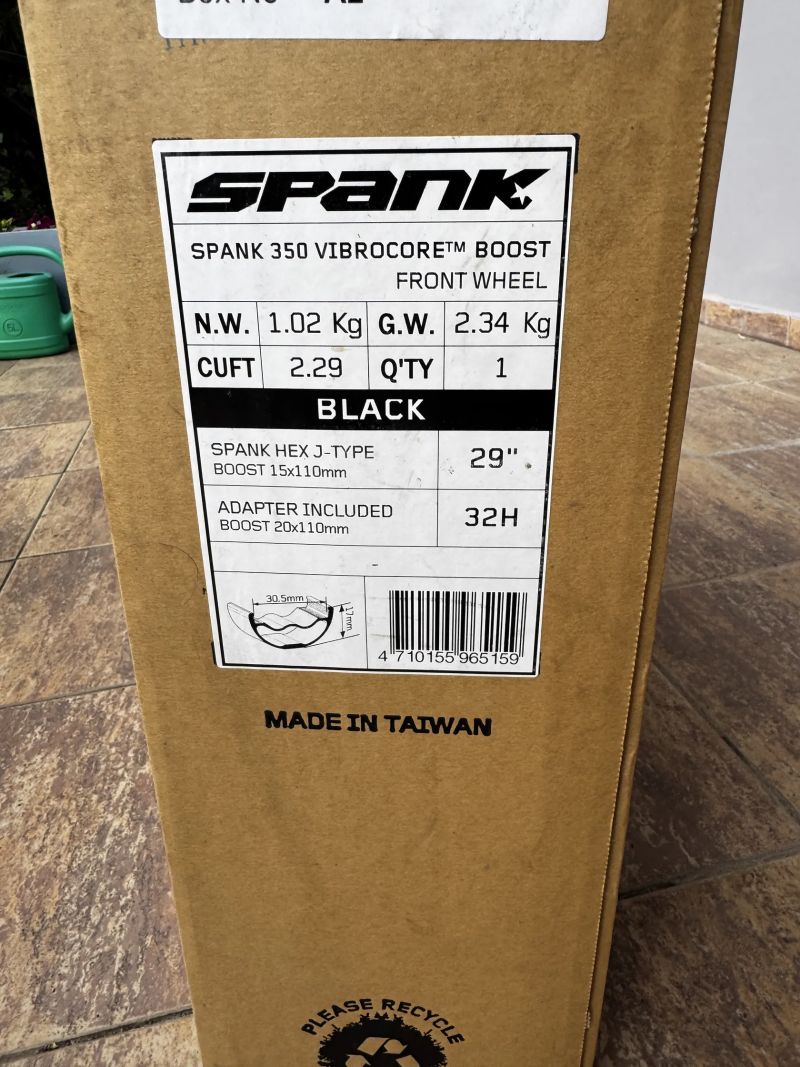 Zapletená kola Spank Vibrocore 29/27.5”