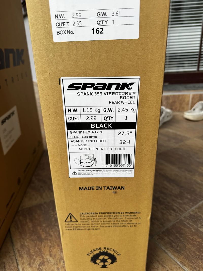Zapletená kola Spank Vibrocore 29/27.5”
