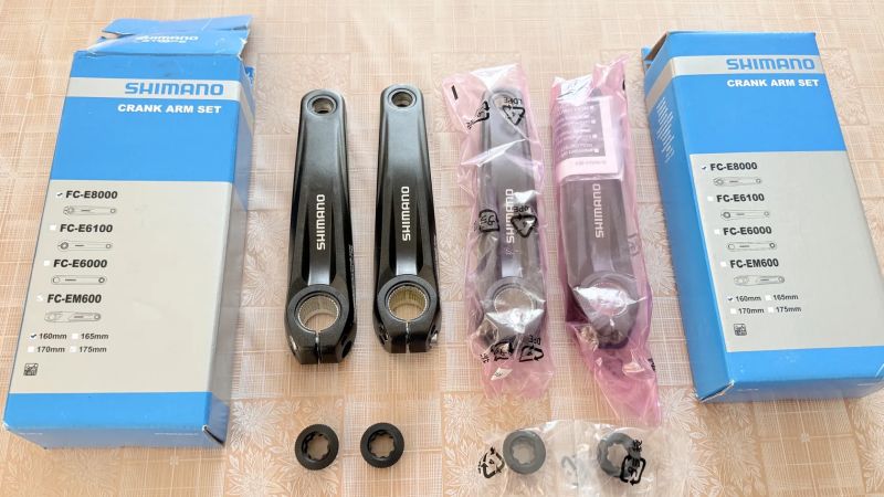 Nové kliky Shimano FC-8000