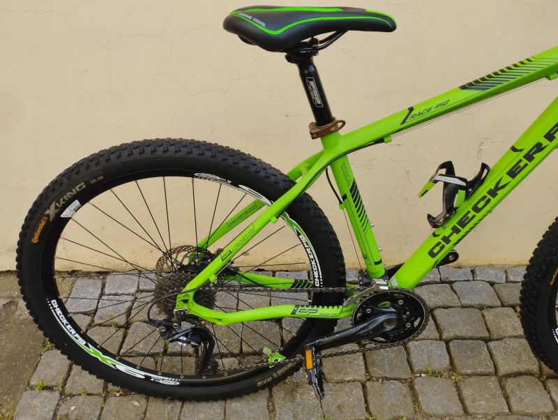 horské kolo Checker Pig Race 27,5, rám S, 3x10, DEORE XT/SLX, po servisu, pro výšku 150-165cm,dárek