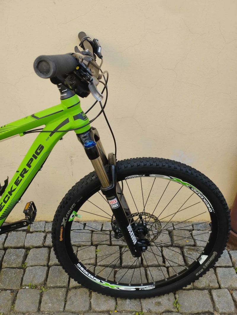 horské kolo Checker Pig Race 27,5, rám S, 3x10, DEORE XT/SLX, po servisu, pro výšku 150-165cm,dárek