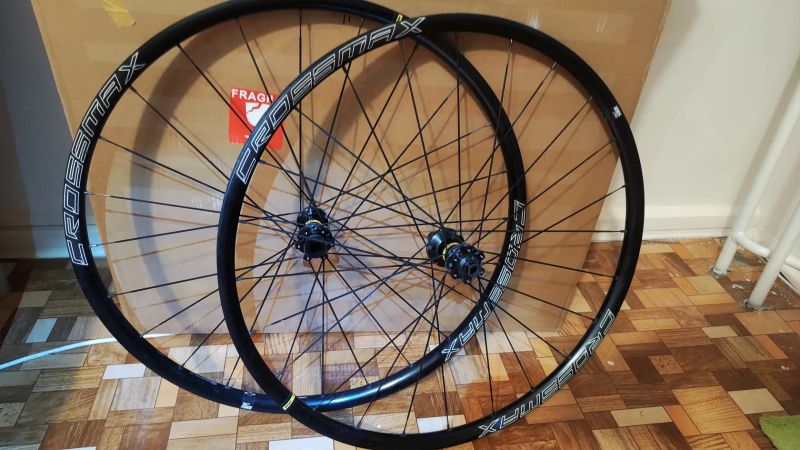 Zapletená kola Mavic crossmax 29"