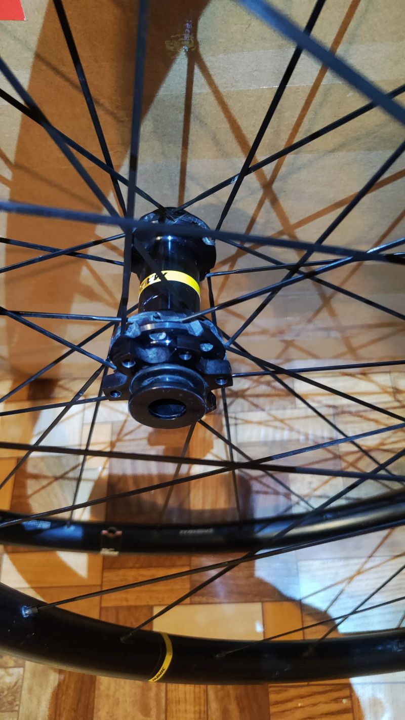 Zapletená kola Mavic crossmax 29"