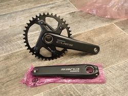 grevel kliky Shimano Cues FC-U6030-1 172,5mm s převodníkem 40z