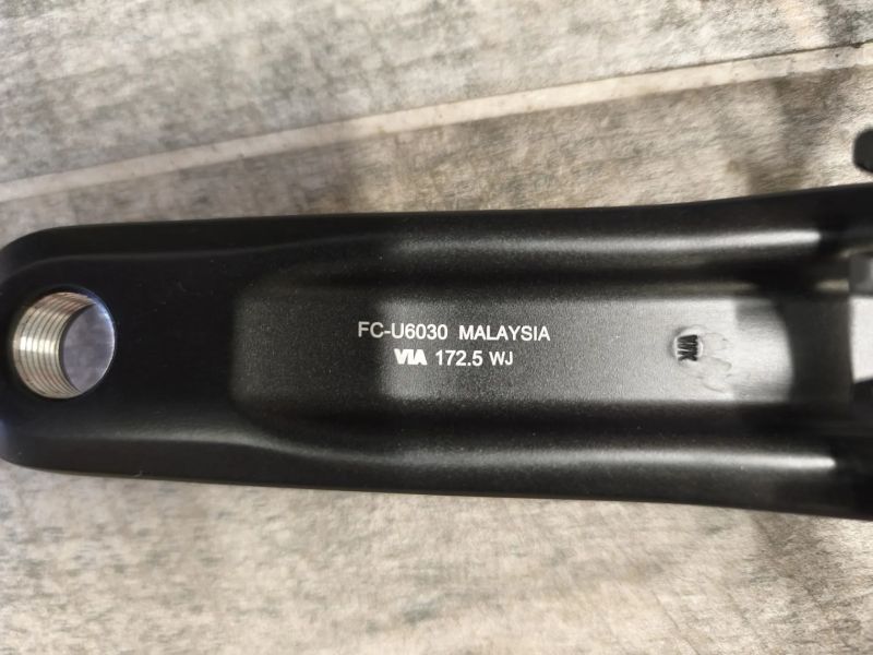 grevel kliky Shimano Cues FC-U6030-1 172,5mm s převodníkem 40z