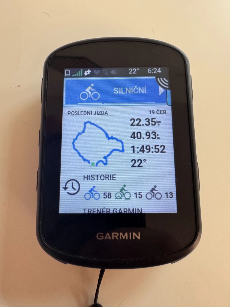 Garmin Edge 540 - použitý