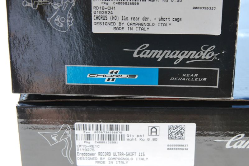 Páky a přehazovačka Campagnolo 11s