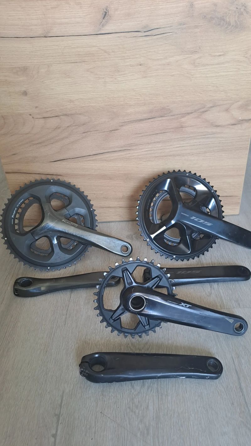 Shimano kliky + převodníky 