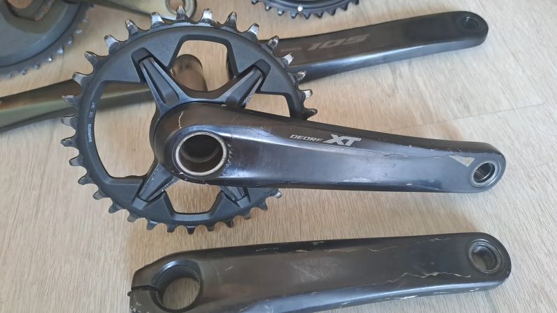 Shimano kliky + převodníky 