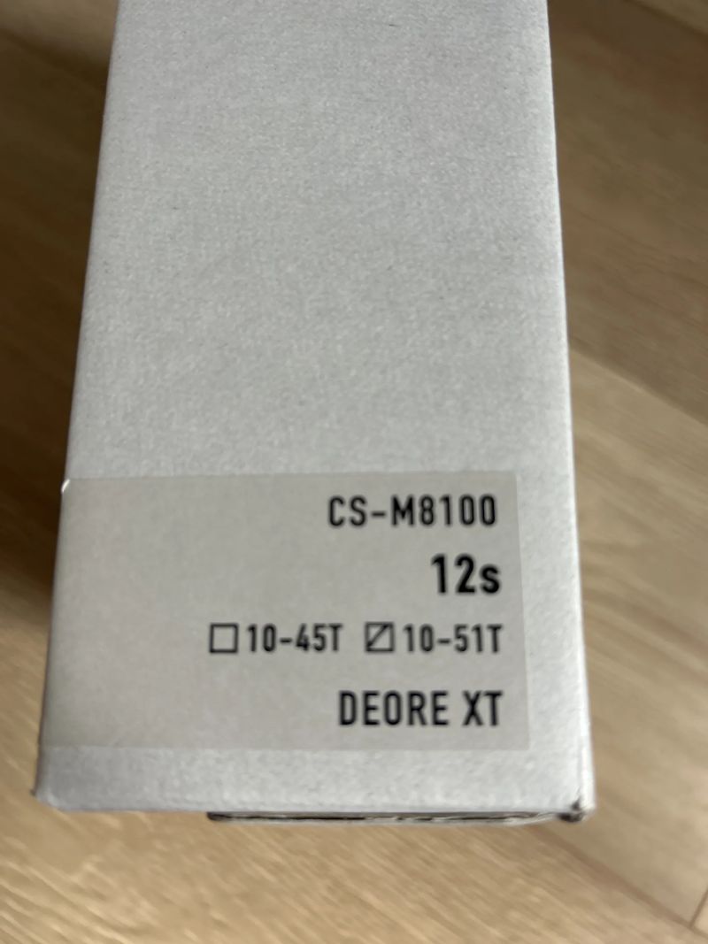 Kazeta Shimano XT CS-M8100 (10-51)